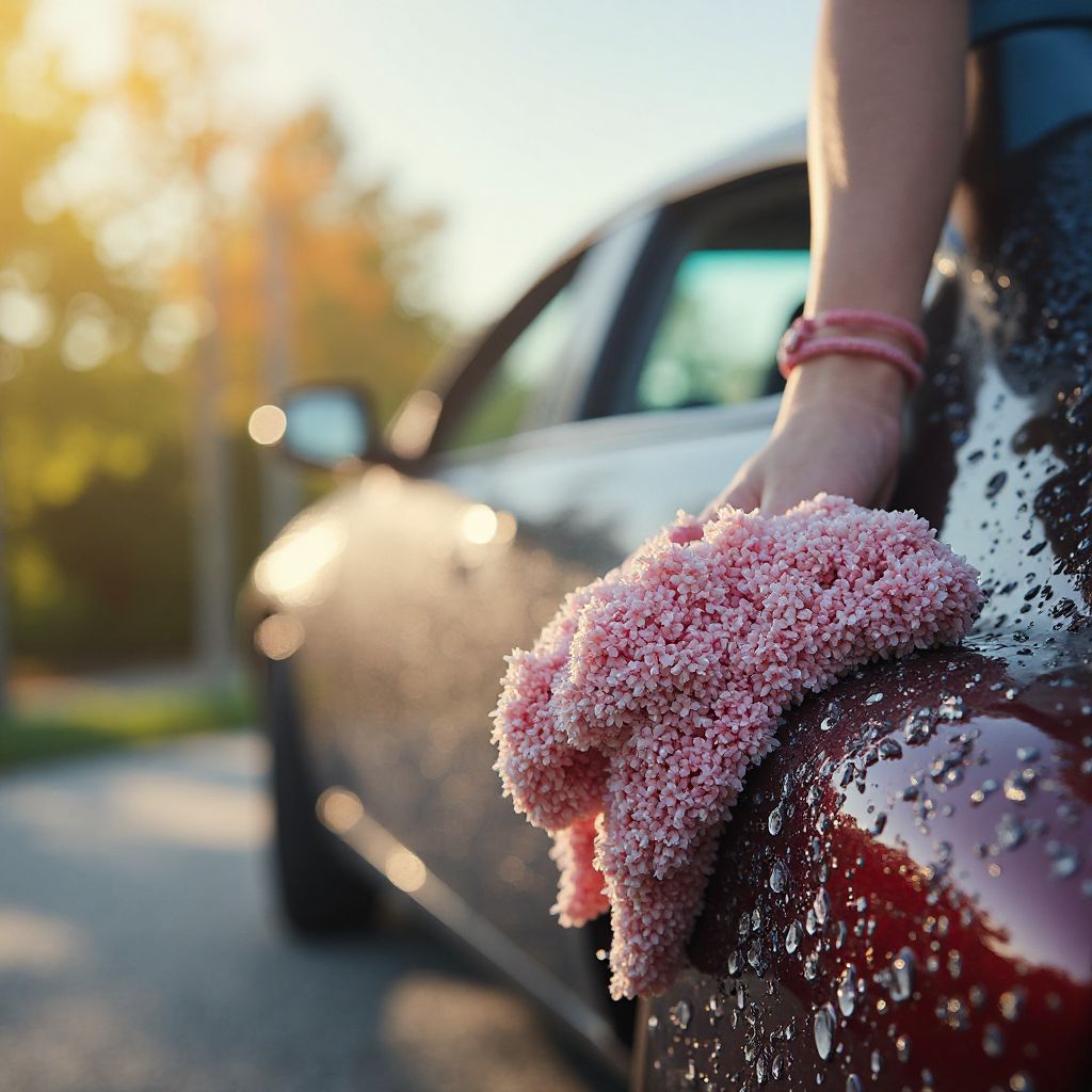 Jarní akce čištění automobilů